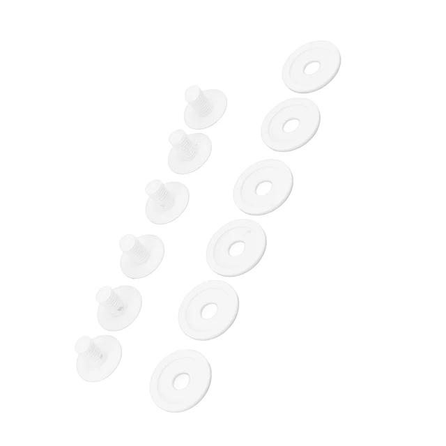 6Db/Beállított Medence Tisztító Kerék Csavar Extra 6Db Alátétekkel C55 Műanyag Cserealkatrészek A Polaris 180 280 -Hoz - Image 3