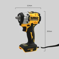 Dewalt DCF921 clé à chocs électrique sans fil sans brosse couple élevé lumière LED 406N.m outil électrique professionnel léger 5