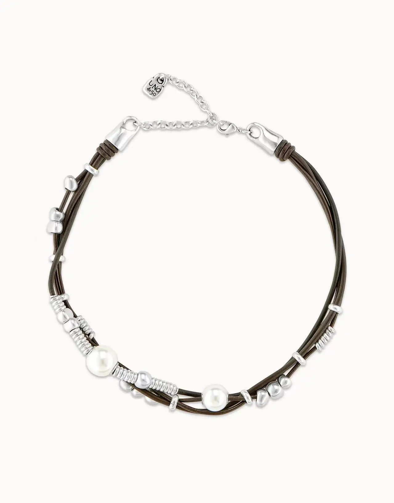 2021 New Stainless steel alloy Silver Color Bead Necklace Can Be Given As A Gift To Women with Free Wholesale Shipping