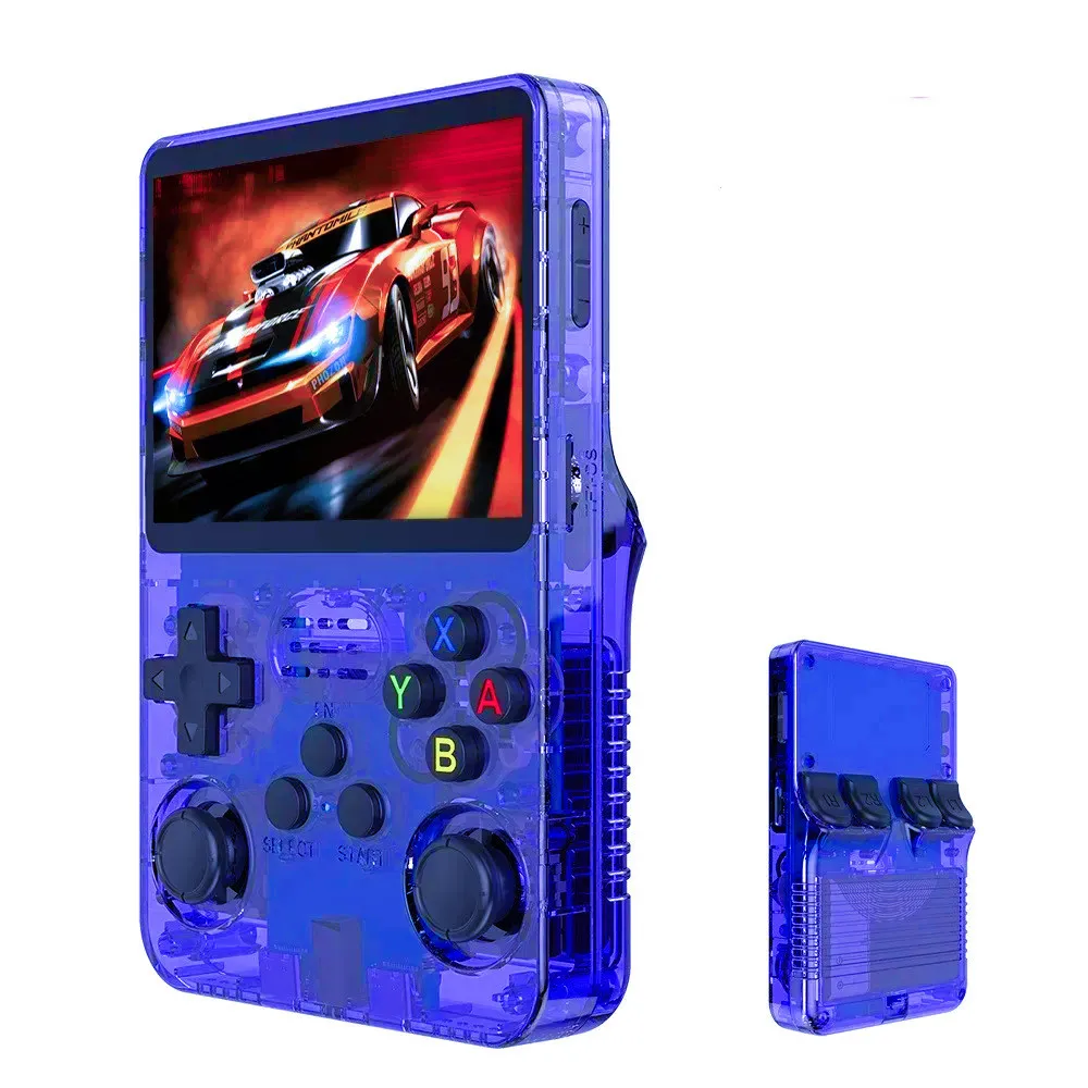 R36S Purple 中華ゲーム機 ＋64GB microSD Amazon.com: Purple