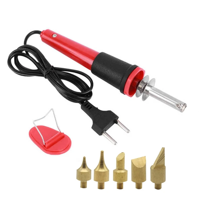 

7 Pcs Durable Tool Woodworking Carving Soldering Iron for Art Hot Stamping or DIY Creation on Leather New Dropship
