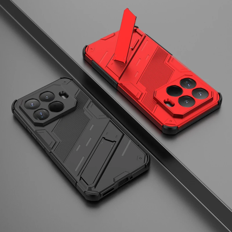 Punk Style Full Protection Armor Case with Kickstand Bracket