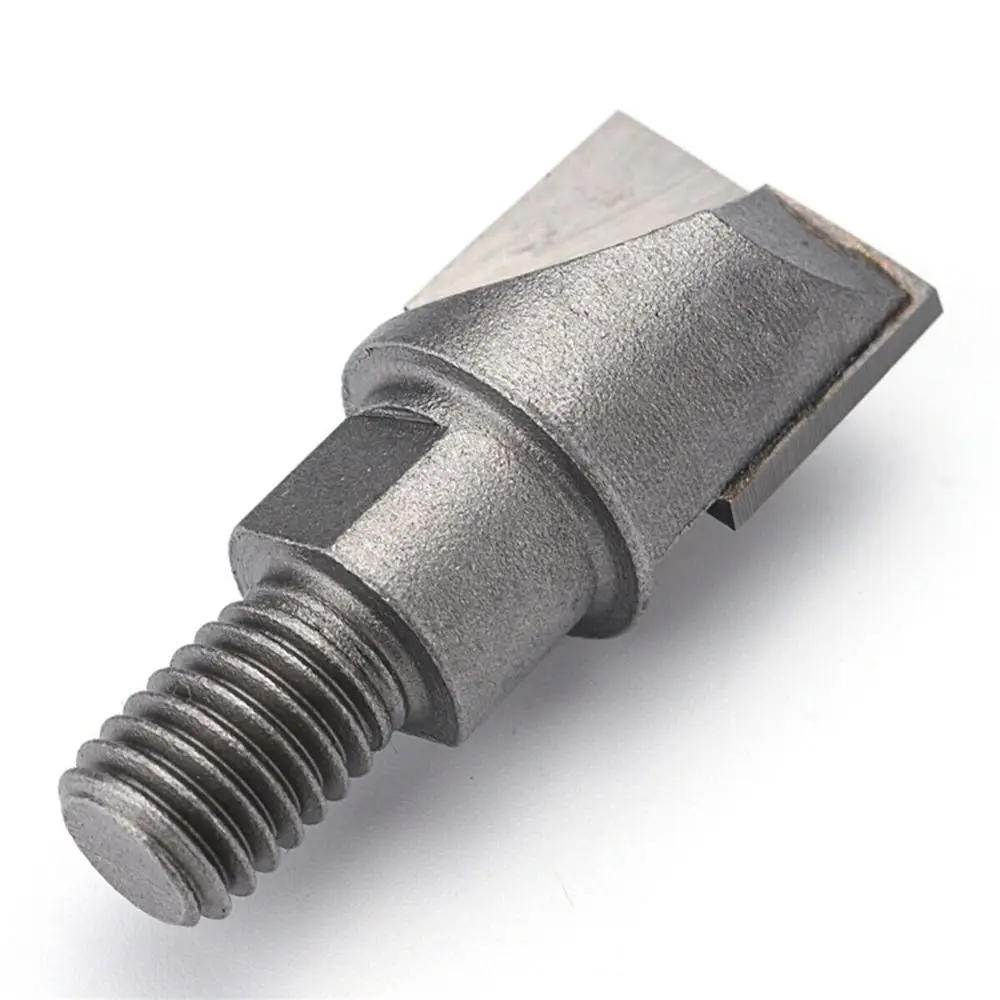 목재 문짝 잠금 슬로팅 커터, CNC 바닥 청소 라우터 비트, 목공 밀링 도구, 10mm 생크, 16.5-30mm 나사 스레드