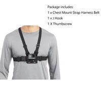 Chest Harness Mount Adjustable Chest Strap Belt with J Hook for GoPro Hero 13 12 11 10 9 8 7 AKASO SJCAM DJI OSMO Action Camera 6
