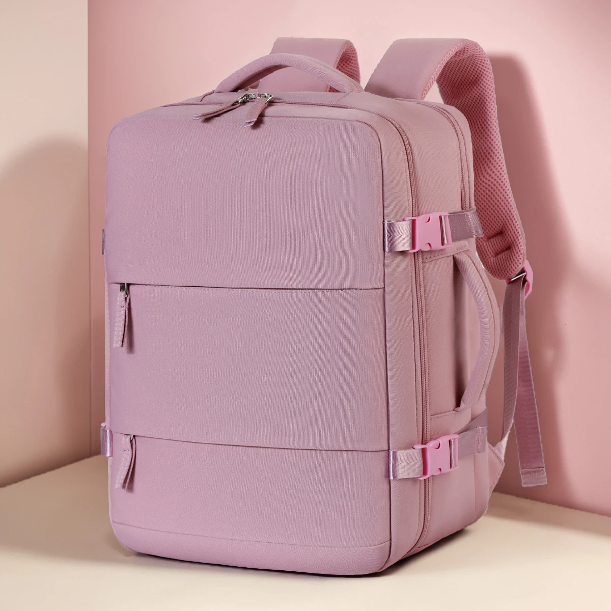 Backpack for Business Trips, Large Capacity, Oxford Waterproof, Lightweight Nylon Backpack, Multifunctional Commuting Travel Computer Bag, Ladies, College Students, High School Students