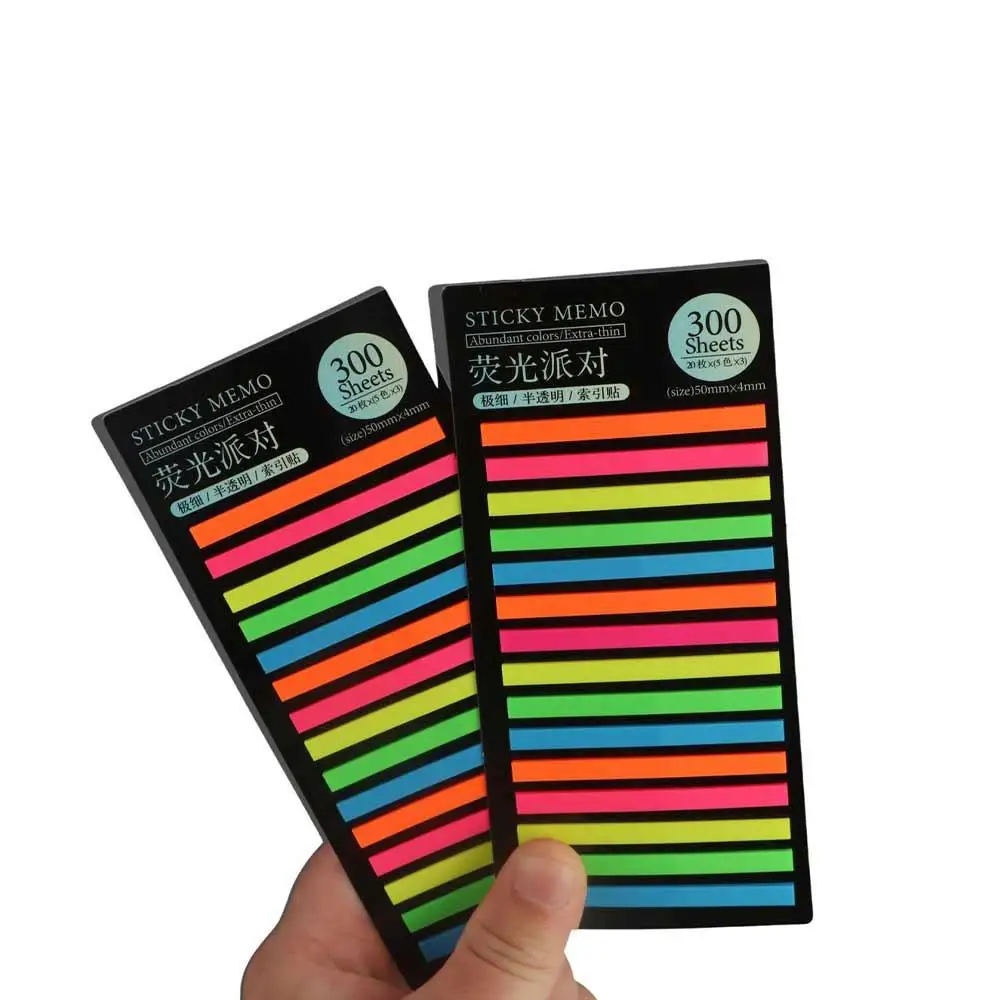 Stationery Sticky Notes for DIY Decoration and Office Bookmarking