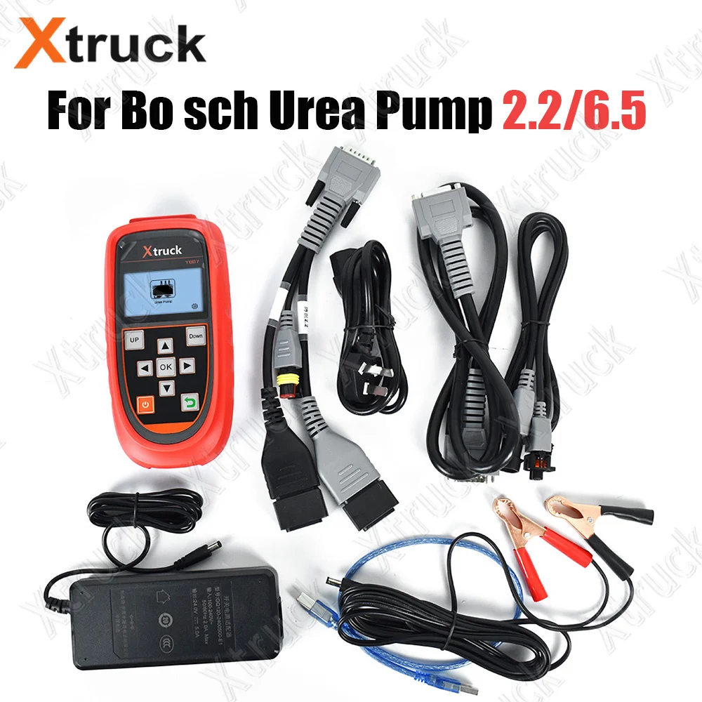 

Heavy duty Truck Xtruck Y007 Urea Pump Support for 6.5/2.2 Urea Pump Diesel Vehicle Diagnostic Tool
