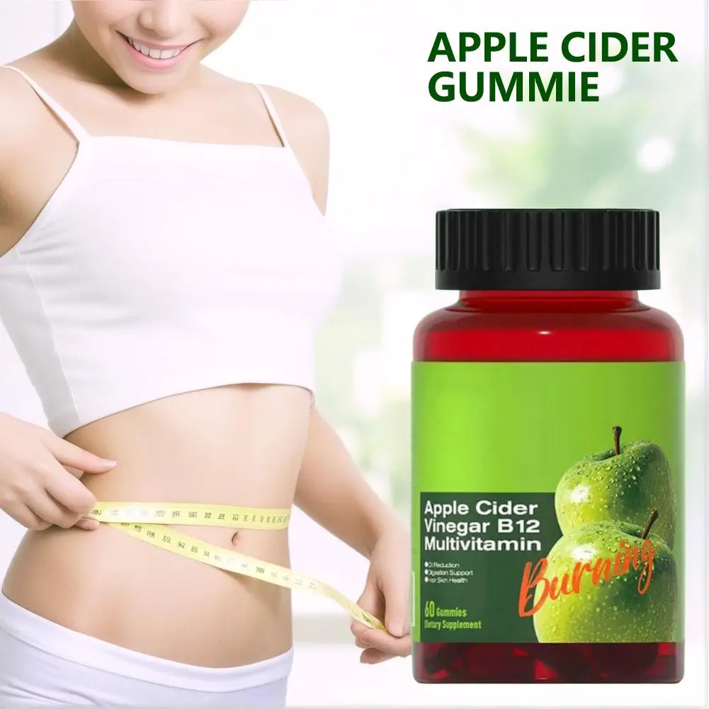 Apple Cider Vinegar B12 Complex-Beauty Anti-Aging Fatigue Relief Digestion Promotion