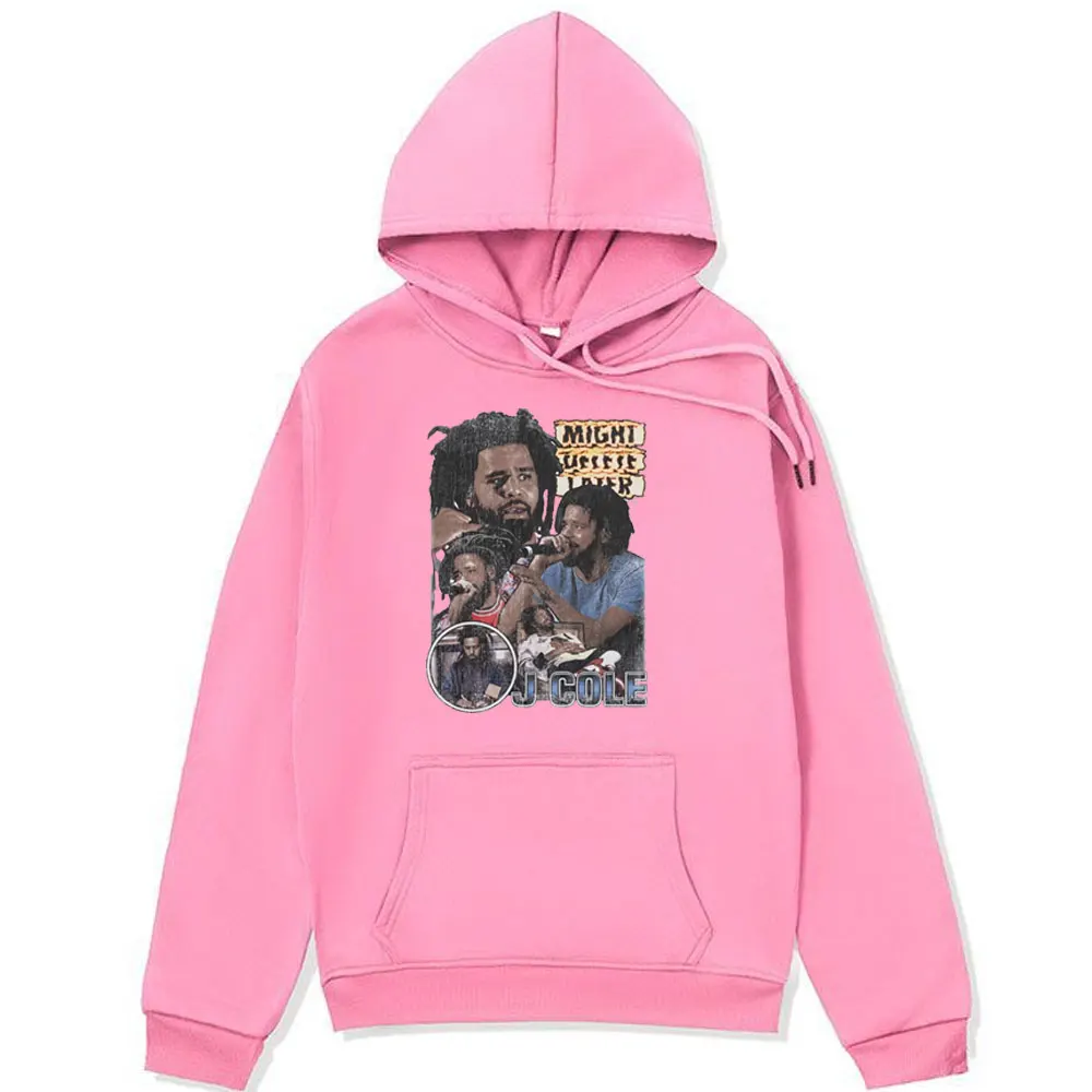 Rapper J Cole Might Delete Later Hoodies Male Fashion Casual Sweatshirt Long Sleeve Pullover Oversized Streetwear Hoodey Men