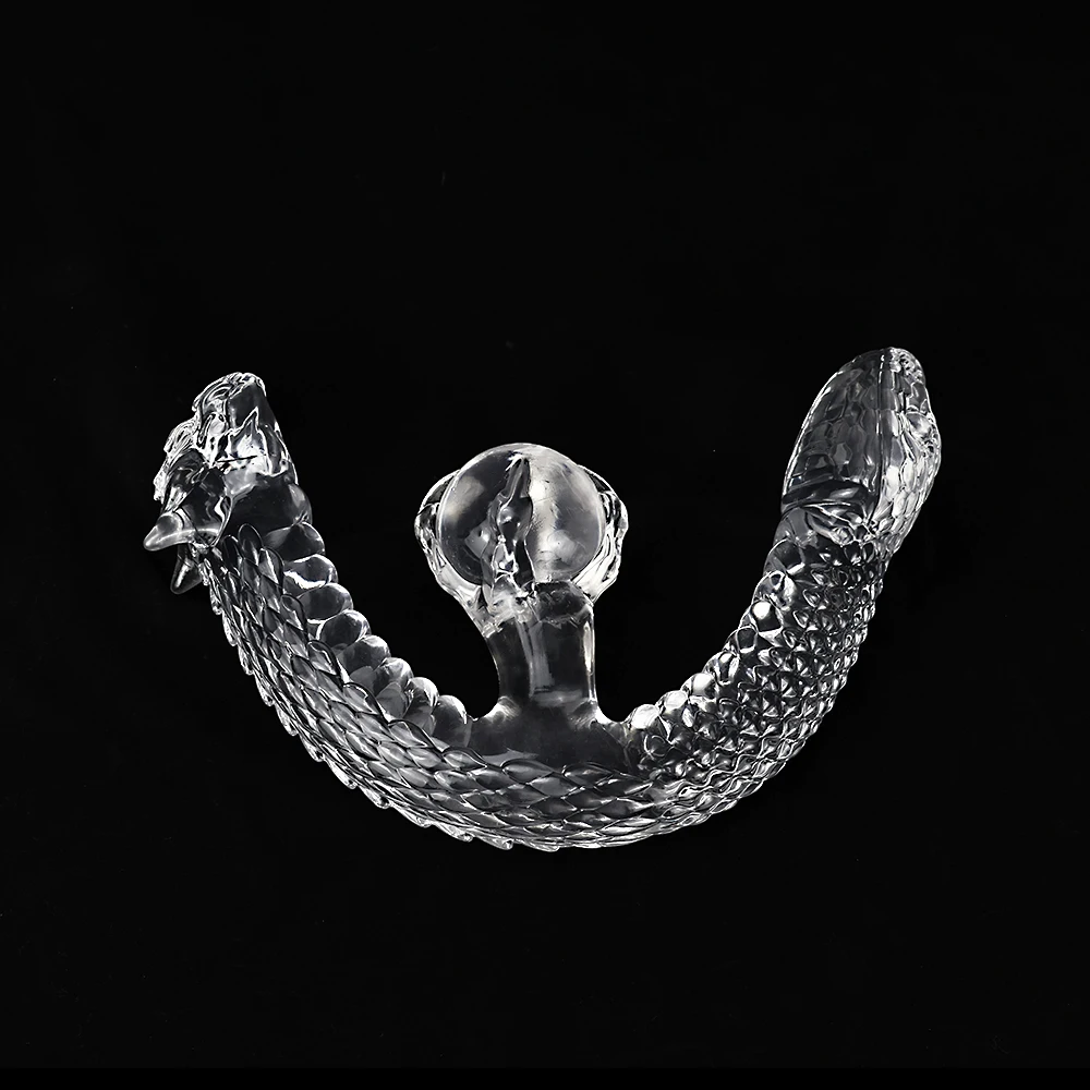 Doppelköpfiger Analplug Drachenschwanz Prostata Massager_voghion.com