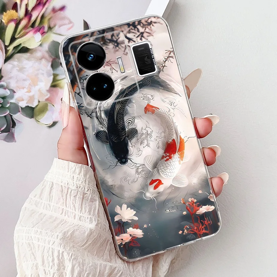Luxury Painted Soft Silicone Phone Case Cover - Elegantly Crafted Protective s