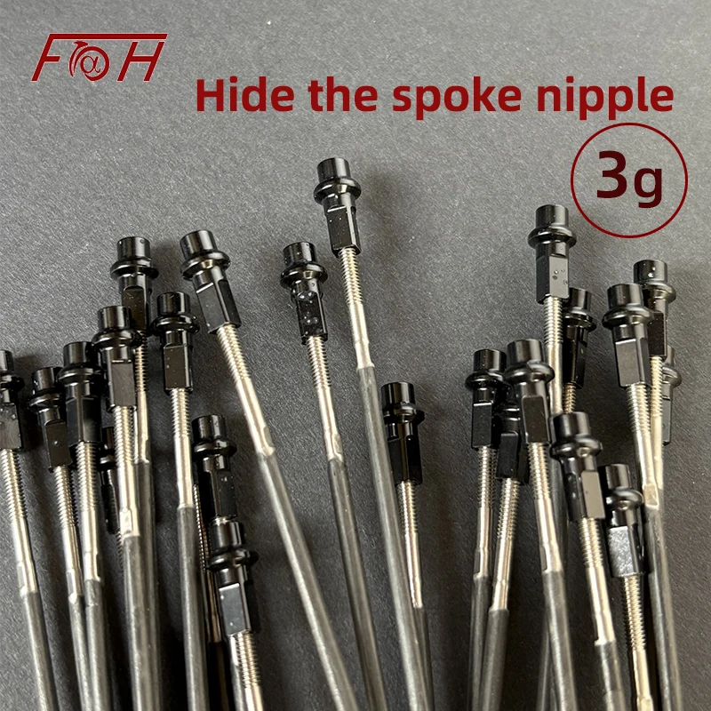 Hidden spokes nipples Light Weight 3g suitable for hidden wheel 10pcs