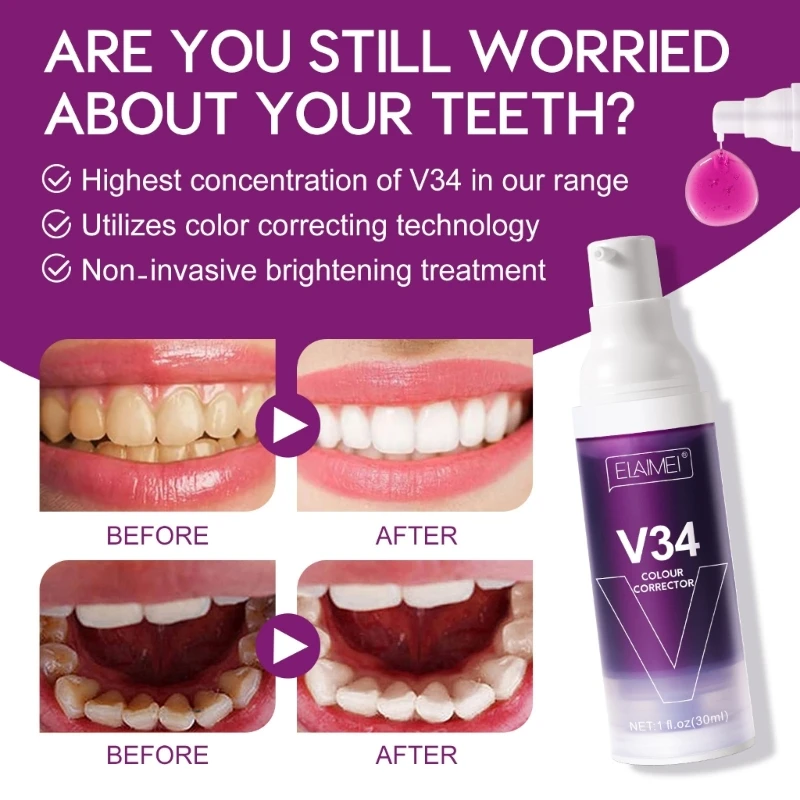 Toothpaste Whitening Teeth Whitening Tooth Stain Removal Teeth Booster Whitener