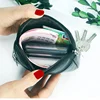 Women Mini Wallet PU Leather Female Purse Card Holder Coin Purse Short Wallets Small Purse Zipper Keychain Clutch Bag Wallet 4