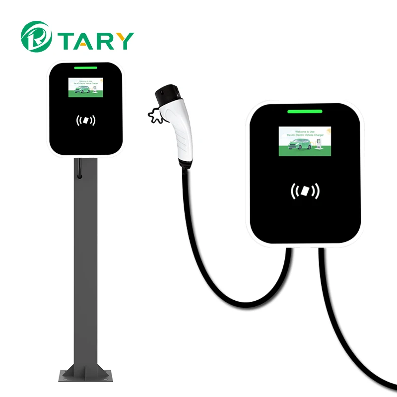 Ricarica Ev A Parete Per Auto Elettrica Cavo Per Stazione Di Ricarica Rapida Smart Home Tipo 1 Caricatore Wallbox Da 11Kw Ac Ev
