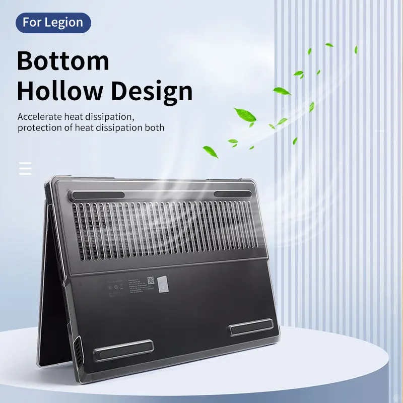 Capa Protetora Rígida Slim pc para Lenovo Caixa Preta Fosca Legion Pro Y9000p R9000 Y7000p R7000p R7000p 2023 - Imagem 4