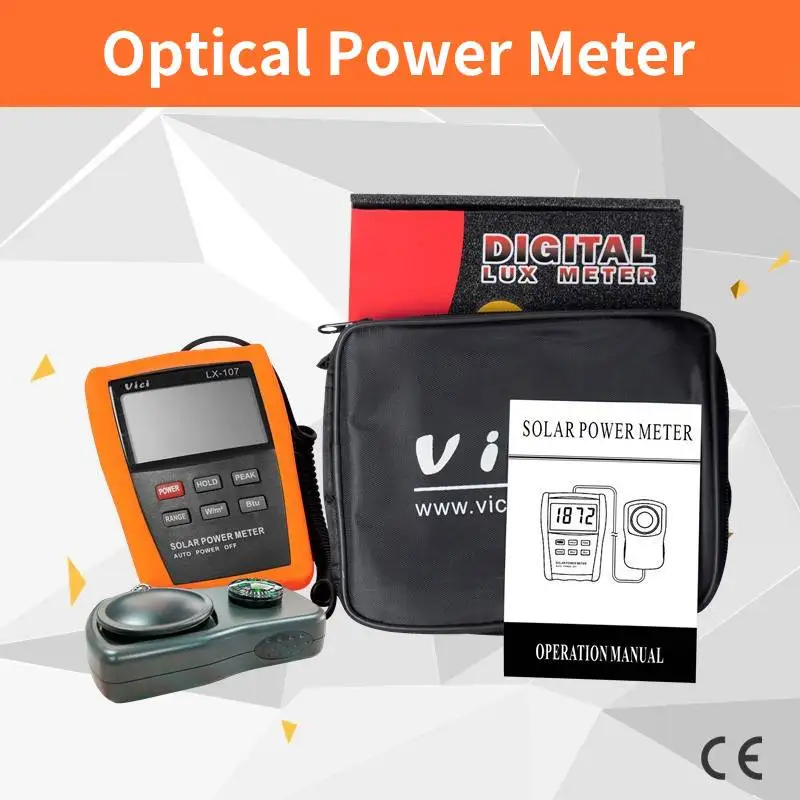 Solar Power Meter Visible Intensity Solar Radiometer Infrared Radiation Detector W/m2 and BTU unit selection Optical experiment 2