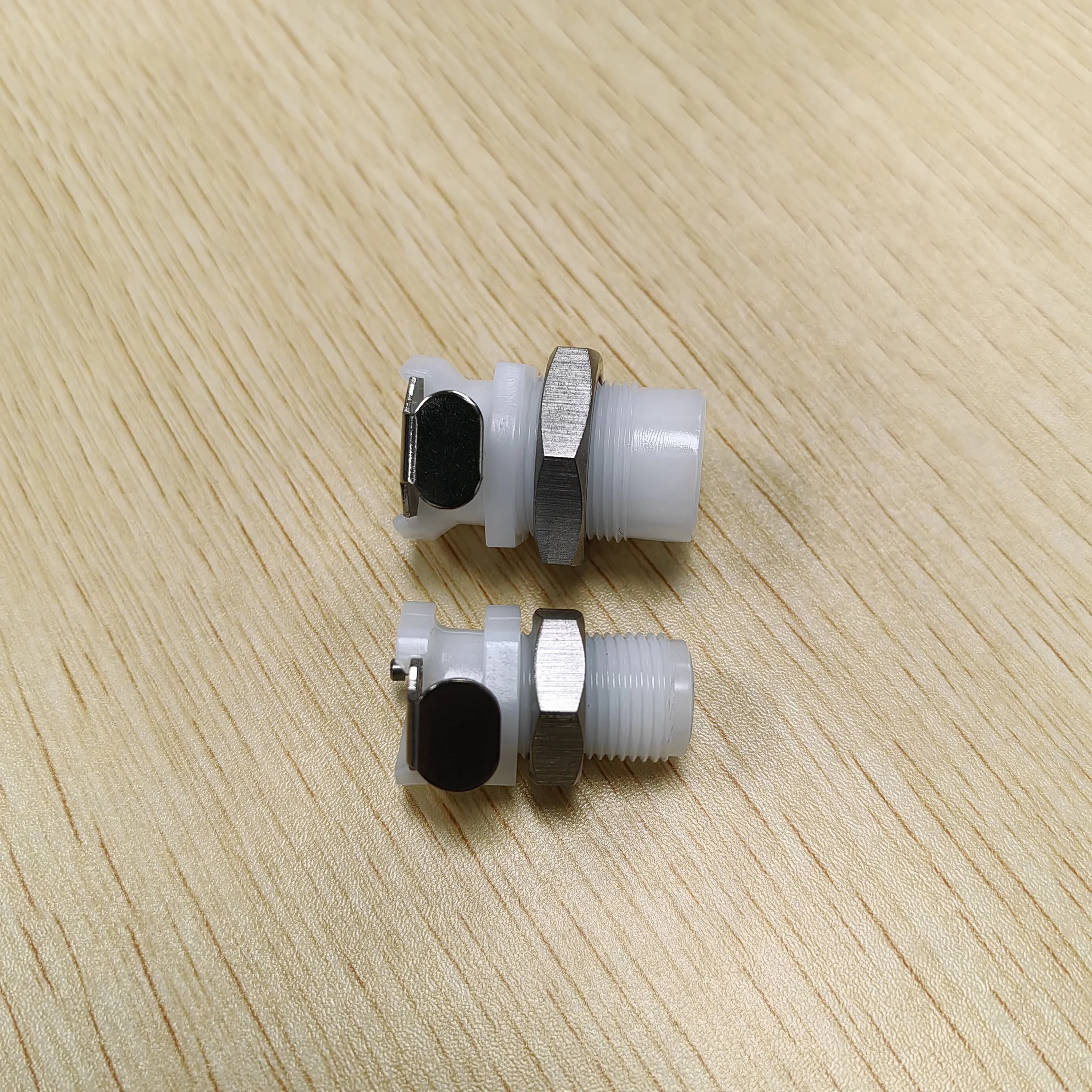 Small Diameter External Thread Inner Seat PLCD CPC Plastic Quick Connector Water Cooling Nozzle