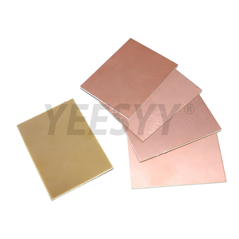 5PCS FR4 PCB 7x10cm 7*10 7*10CM 단면 구리 도금판 DIY PCB 키트 라미네이트 회로 기판