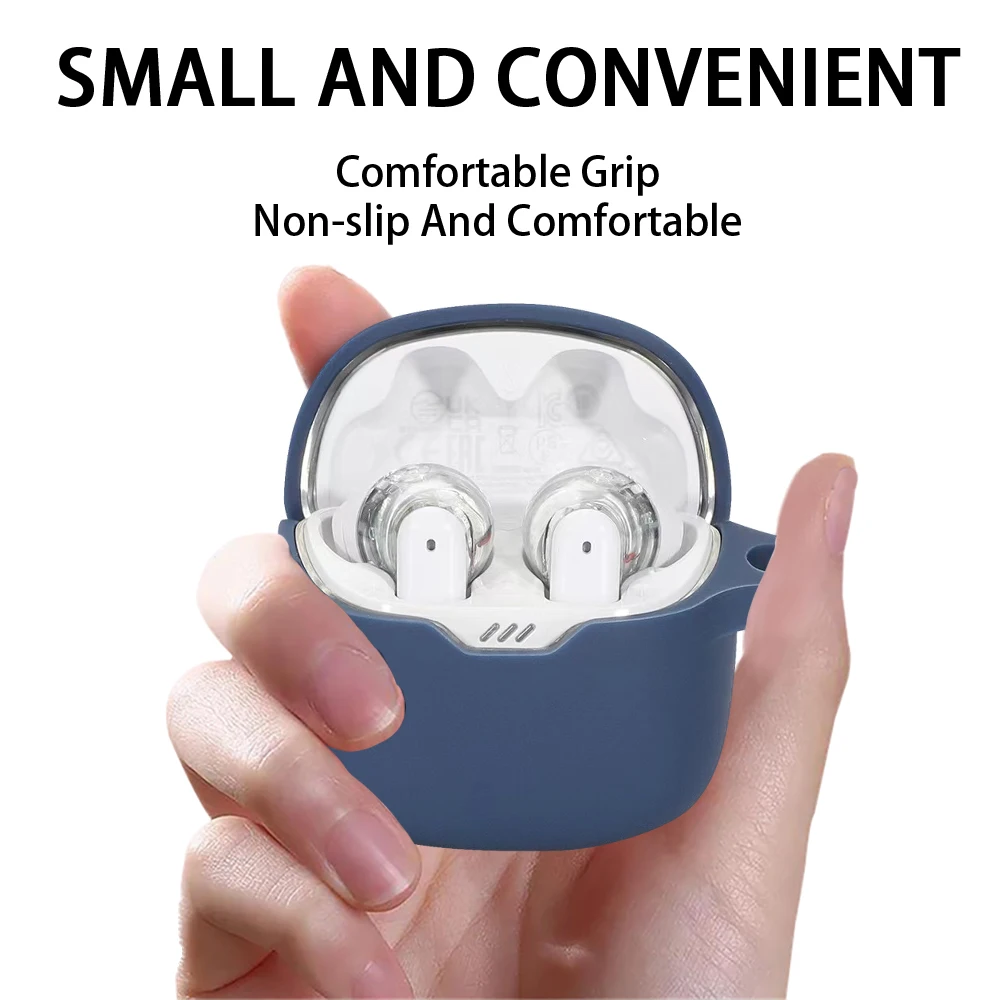 สําหรับ JBL TUNE FLEX ฝาครอบซิลิโคนอ่อนนุ่มหูฟังไร้สายบลูทูธล้าง