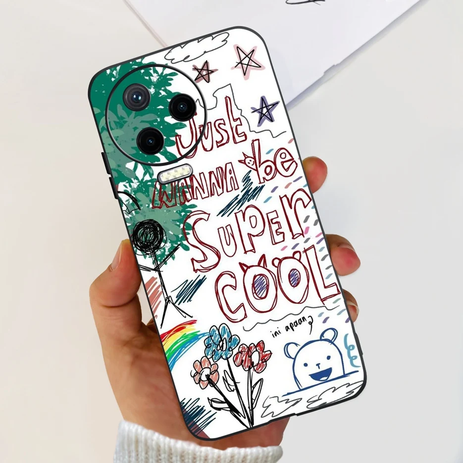 Charming Fashion Painted Soft Silicone Phone Case with Bumper Protection