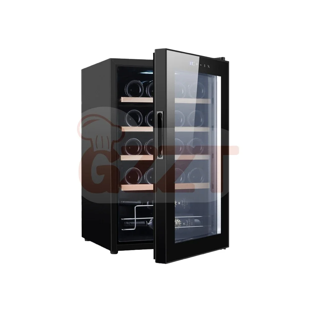 Customization Luxury Semiconductor Electric Insulated Mini Wine Chiller Cooler Digital Display Refrigerator Fridge Showcase