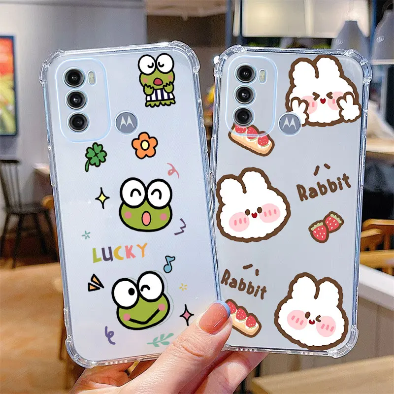 Adorable Transparent Animal Phone Case Cover