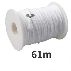 Candle Making Kit - DIY Aromatherapy Wick and Holder Set (100 Pieces) (61m)