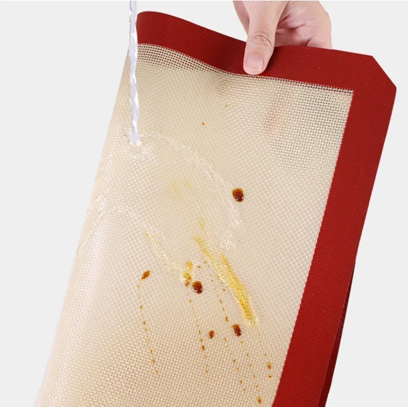Silicone Macaron Baking Mat Reusable Non-Stick Pastry Cookie Baking Pad Rolling Dough Mat Bakeware Kitchen Accessories Tools