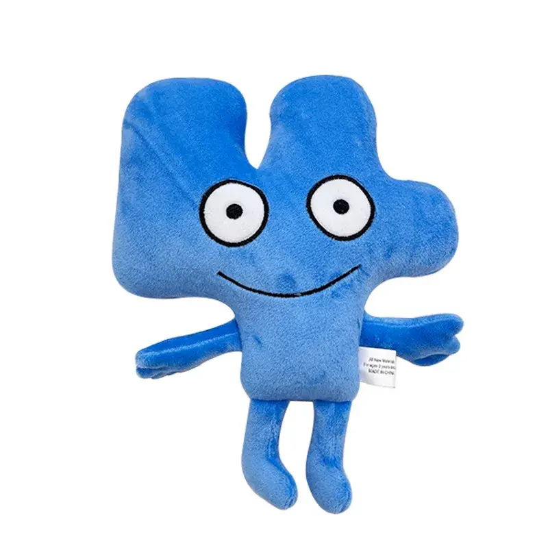 Bfdi Plushie Battle for Dream Island Plush Toy Four Ten Fourteen Stuffed Animal Leafy Firey Coiny Bubble Cake Lollipop Kids Gift - Image 20