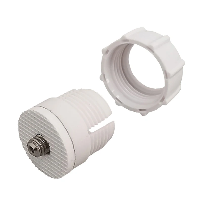 [E] 1/4 나사 - 17MM 볼 헤드 마운트 인터페이스 플라스틱 조인트 어댑터 (휴대폰 카메라, 차량용 마운팅 삼각대, 모니터, GPS 브래킷용)