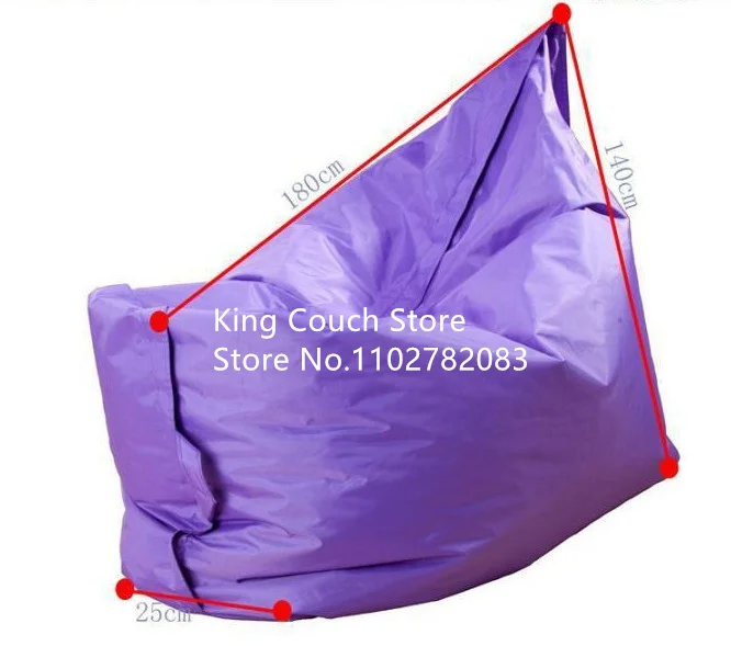 Bean Bag Chair outdoor water resistant 600D OXFORD XXL Beanbag Sofa for Sleeping