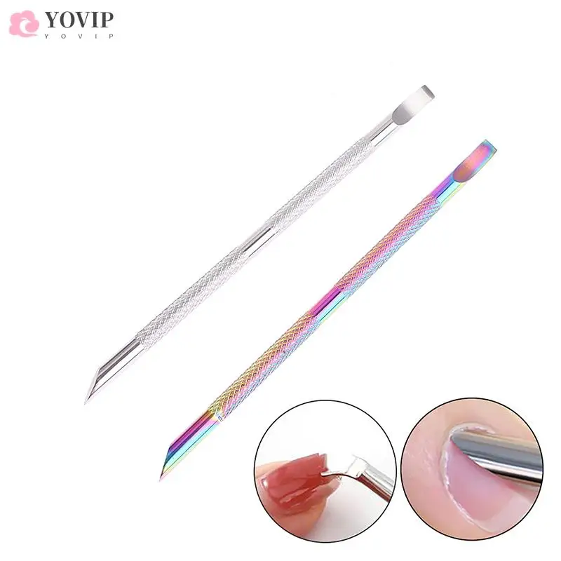 

Double-ended Stainless Steel Cuticle Pusher Dead Skin Push Remover For Pedicure Manicure Nail Art Care Tool