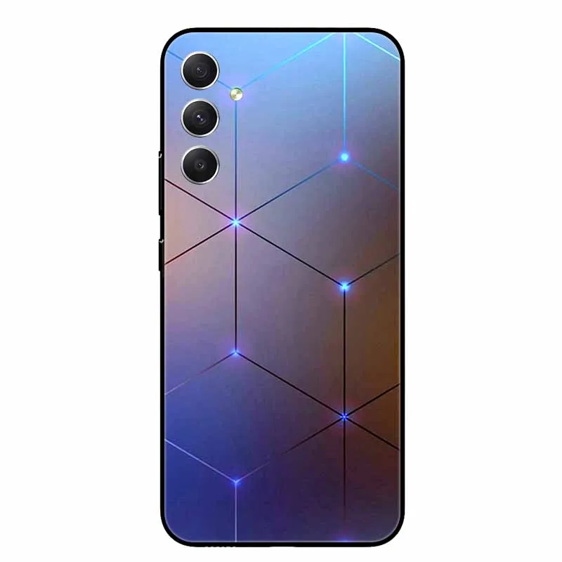 Cute Painted Soft Silicone TPU Phone Cover - 6.7'' Back Shell