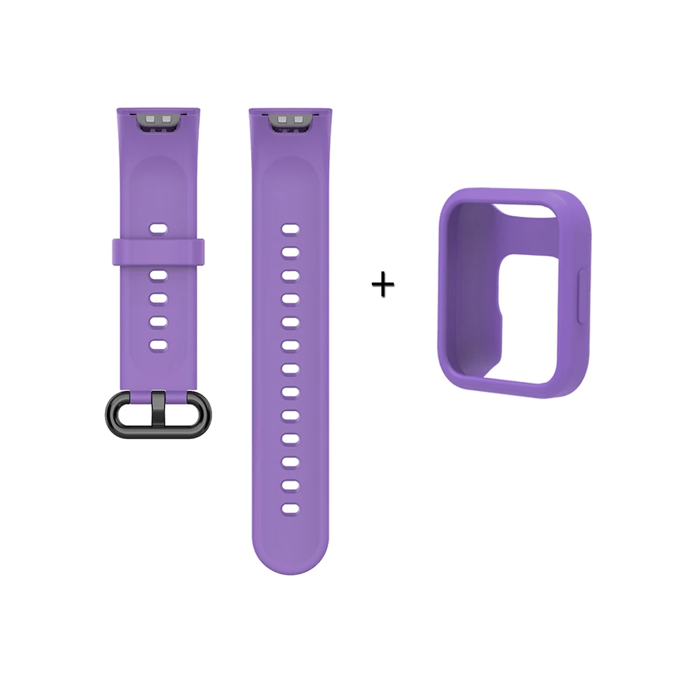 High-Quality Soft and Durable Silicone Wristband with Protective Watch Case