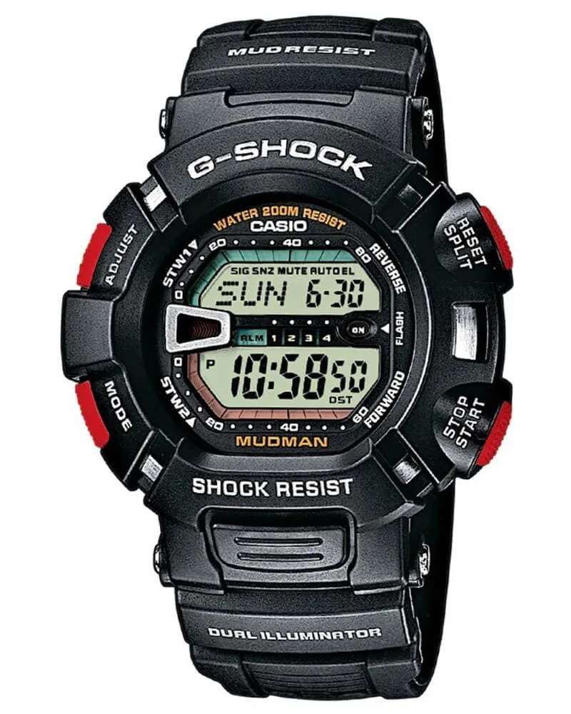 Часы Casio G-SHOCK G-9000-1V – оригинальные мужские кварцевые наручные часы с официальной