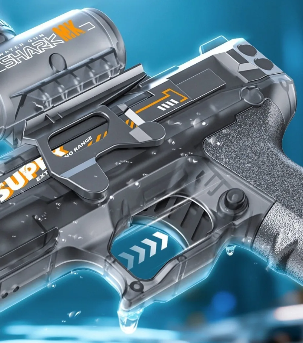 Electric Water Gun With Automatic And Manual Modes For Beach Pool_voghion.com