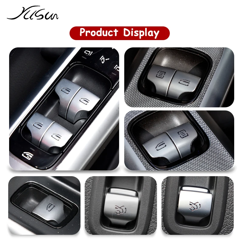 The main car window switch button for Mercedes Benz E-C GLC Coupe W206 W254 W214 maintenance button control tool A2069056604