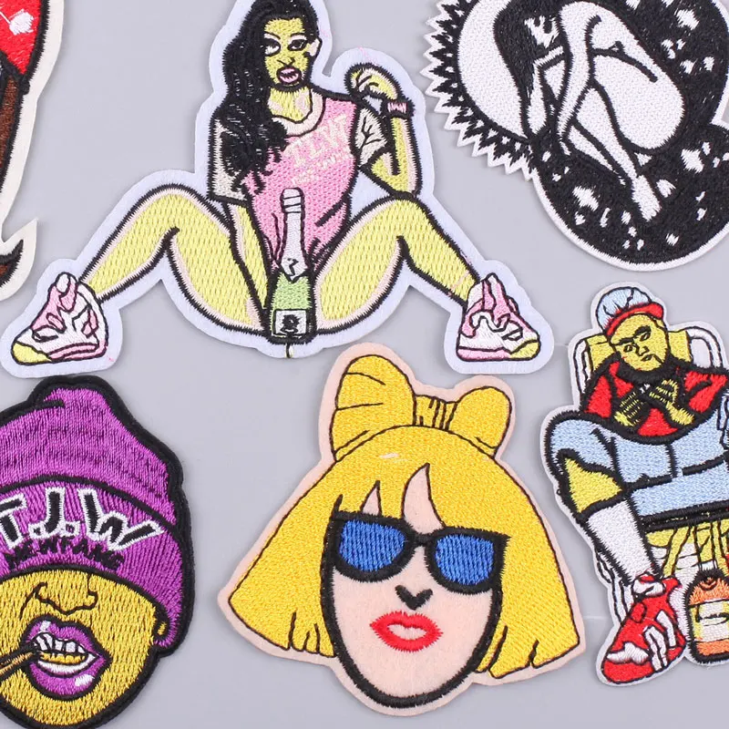 16pcs Patch Thermocollant Vetement, éCusson Thermocollant