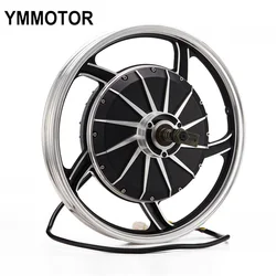17 Inch 1500W-3000W 72V Bldc Hub Motor Brushless Dc Electric Motor For Motorcycle