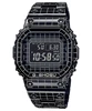 Sports Digital Electronic Unisex Watch Alloy LED Square Dial Full Function LED Auto Hand Lifting Light Oak 5000 Series 3