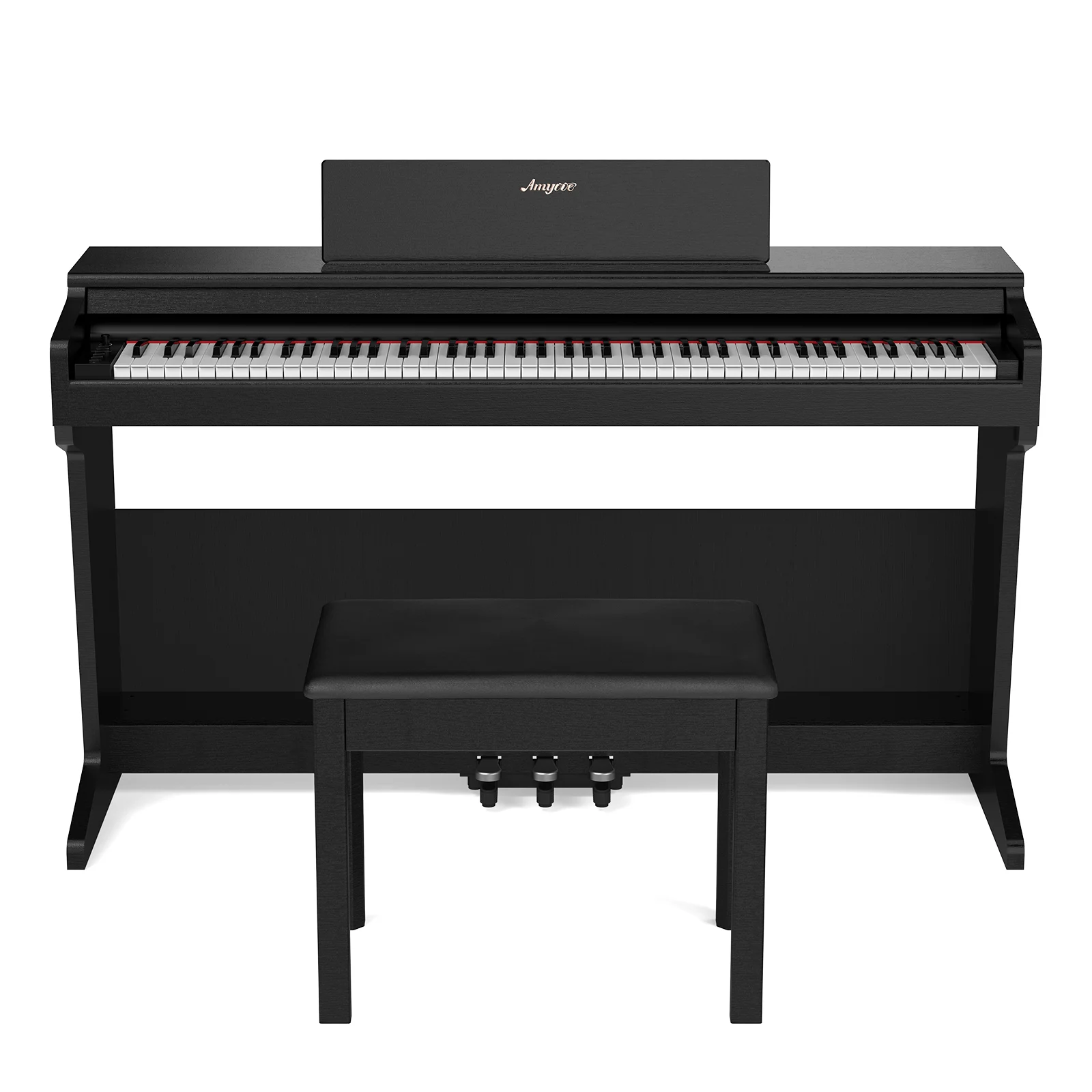 Digital Key Piano Weighted Keyboard Stand for Beginner Professional