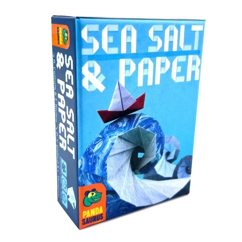 Sea Salt & Paper Strategy Bluff Party Board Game 2-4 Player Family Fun with Hilarious Card Battles & Coastal Themed Tactics