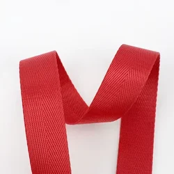 10 - Meter Nylon Webbing Tape for DIY Sewing and Craft Projects (Red)