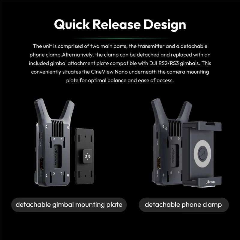 Accsoon CineView Nano Wireless Video Transmitter 3