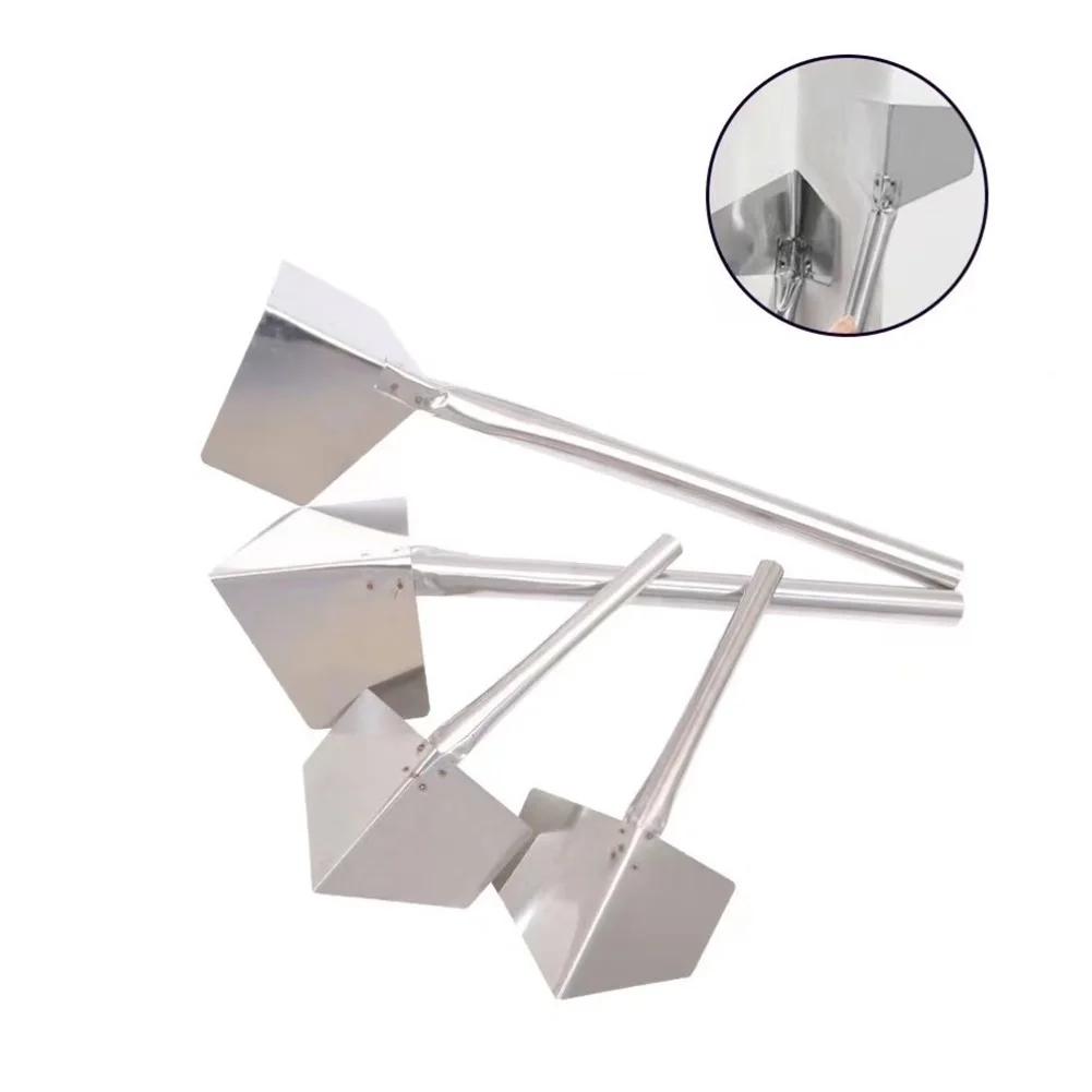 Outdoor Corner Trowel bricklaying trowel drywall spatula Stainless Steel Garden Metal Handle 90 Degree Drywall Hand Tool 1pc