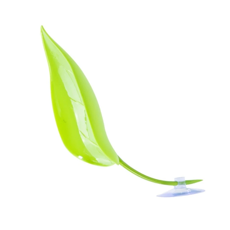 Decorative Water Plant Colorful Artificial Leaf Beautify Aquarium Appearance 090C