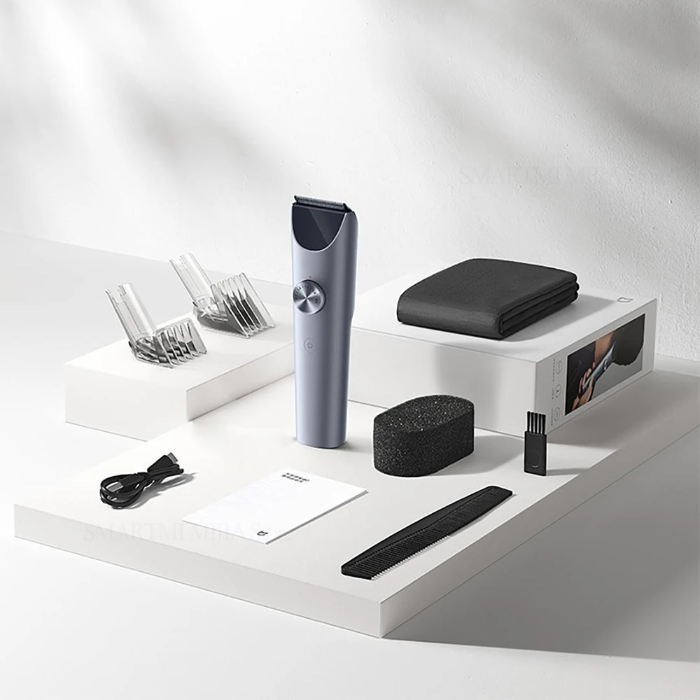 XIAOMI MIJIA Original Hair Clipper 2 Cutting Machine Trimmer Professional Titanium Alloy Blade Rechargeable Barber Shaver Cutter 6