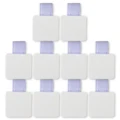 10PCS White