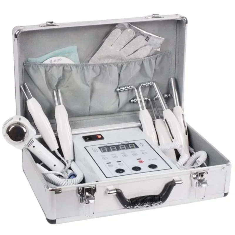 Skin-lifting Machine Magic Gloves Hot and Cold Hammer Whitening Skin Wrinkle Thin Face B-809，Beauty Instrument Positive Ion
